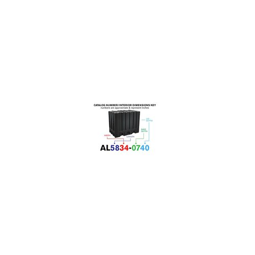 Peli Single Lid Trunk Case AL5834-0740