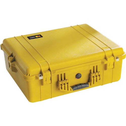 Peli 1600 Case - Yellow - Case Empty