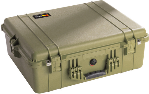 Peli 1600 Case - Olive Green - Case Empty
