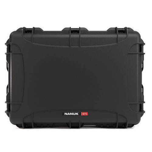 Nanuk 975W Case with Wheels (No retractable handle) - Black - Case Empty