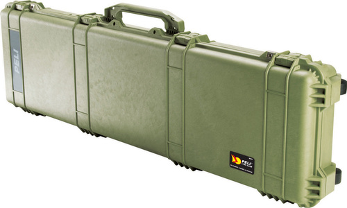 Peli 1750 Case with Wheels - Olive Green - Case Empty