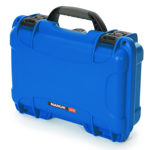 Nanuk 909 Case - Blue - Case with Foam