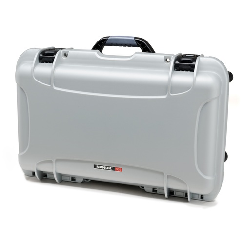 Nanuk 935 Case with Wheels - Silver - Case with Foam