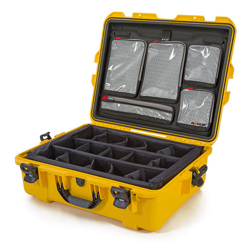 NANUK 945 Pro Photo Kit Camera Case - Yellow