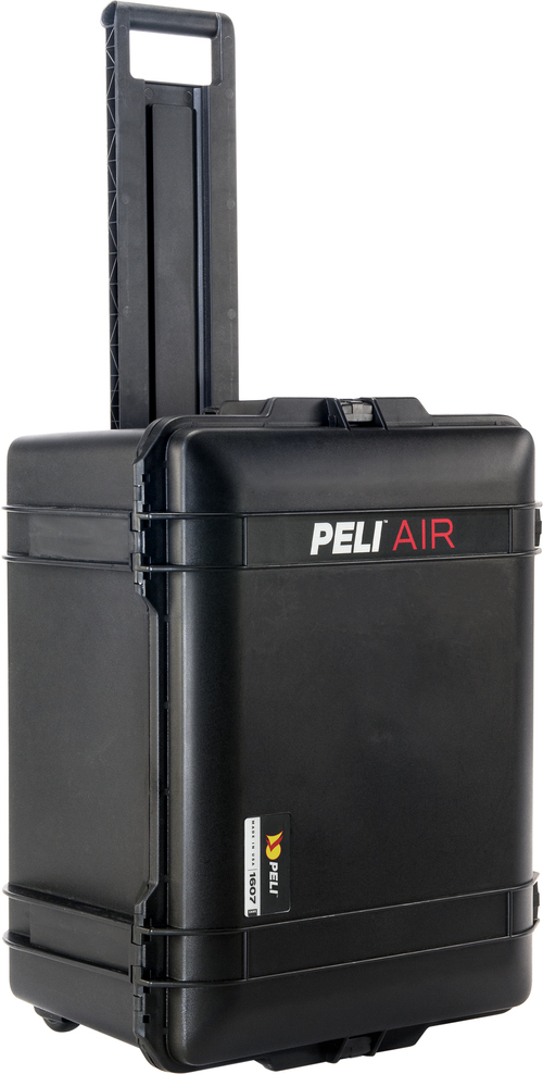 Peli Air 1607 Case with Wheels - Black - Case with Dividers