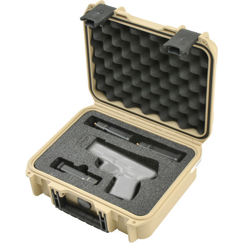 SKB 3I-1209-SP-T Single Pistol Case Tan