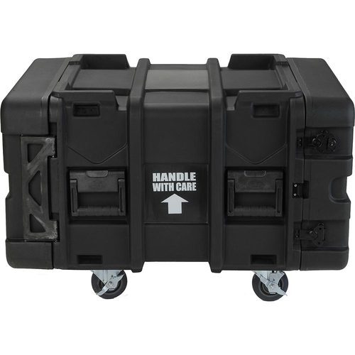 SKB 3SKB-R906U24 6U Roto Shock Rack 24 (61cm) Deep Rail To Rail with Wheels