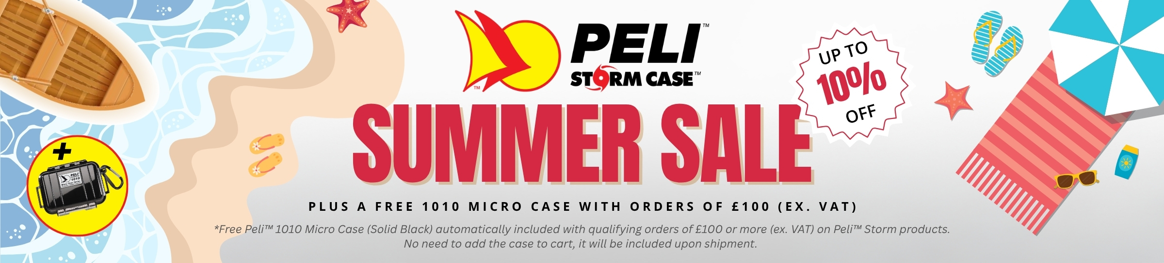 Peli Storm Summer Sale at Protective Cases