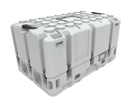 Aegis AE10060-22.35 Rotomoulded Case: Grey Colour