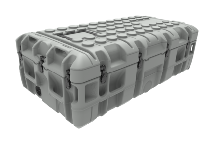 Aegis AE14070-32.15 FT Rotomoulded Case: Colour - Batt Grey