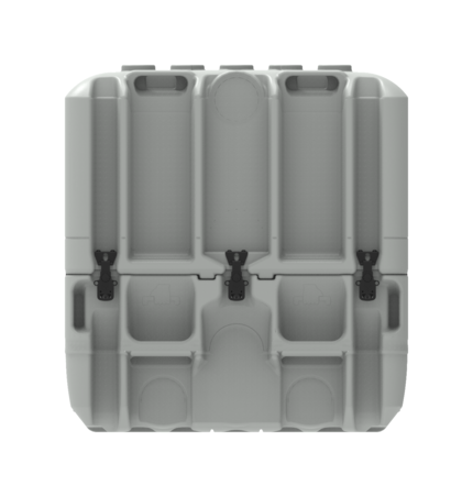 Aegis AE16070-32.43 FT Rotomoulded Case: Colour - Batt Grey End