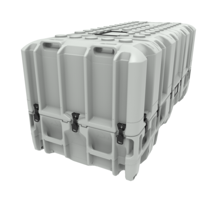 Aegis AE16070-32.43 FT Rotomoulded Case: Colour - Batt Grey