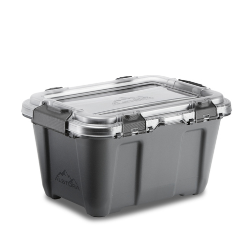 Alstora 19L Protective Storage Box - Stone Grey