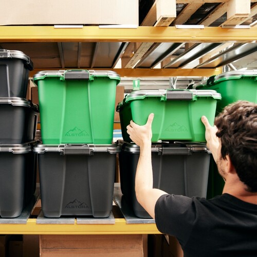 ALSTORA PROTECTIVE STORAGE BOXES FULL SET STONE GREY Protective Cases