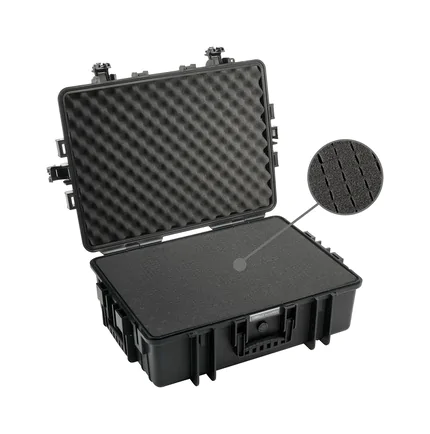 B&W Outdoor Case Type 6500 (PP.510): Black - Foam Graphic