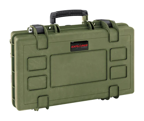 Explorer 5215Hl Waterproof Case - Olive Green Front