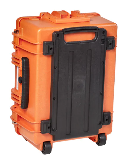 Explorer 5326 Case With Wheels - Orange Back