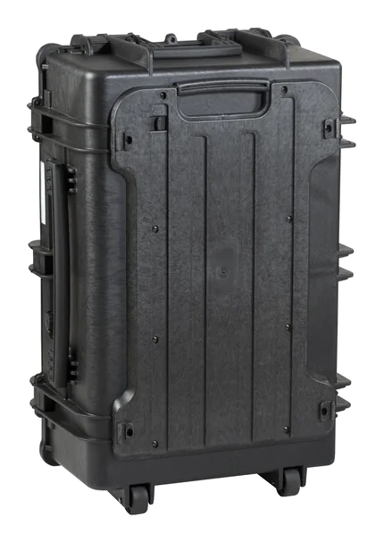 Explorer 7630 Waterproof Case With Wheels - Rear View with Handle Retracted