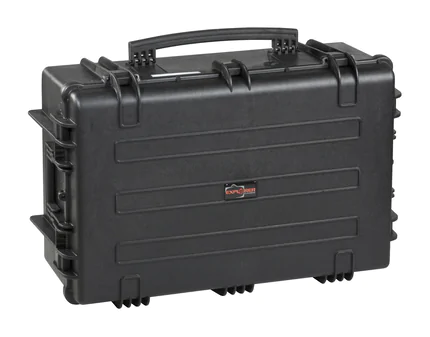 Explorer 7630 Waterproof Case With Wheels - Black (Closed)