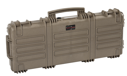 Explorer 9413 Waterproof Case With Wheels - Black Front