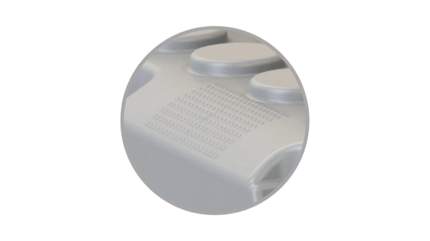 Dimple Area For Temporary Labelling