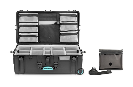 HPRC 2745W PRO BLB Case with Wheels Front Angle Pouch Detached