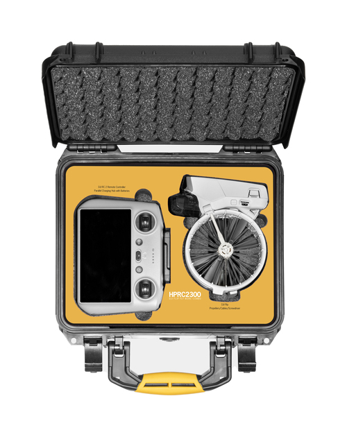 HPRC2300 case for DJI Flip Fly More Combo - Inside