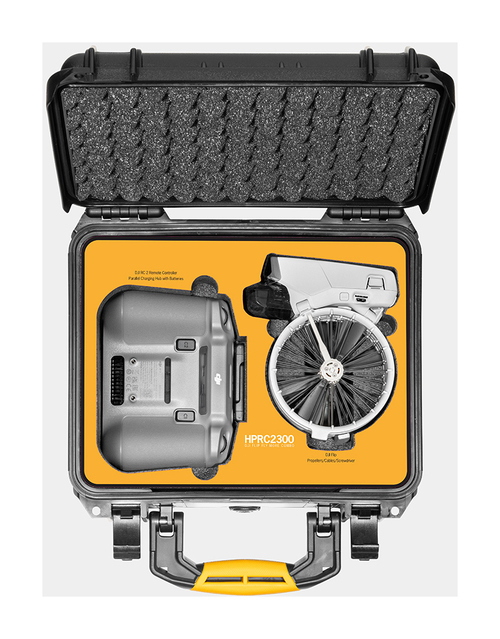 HPRC2300 case for DJI Flip Fly More Combo - Inside