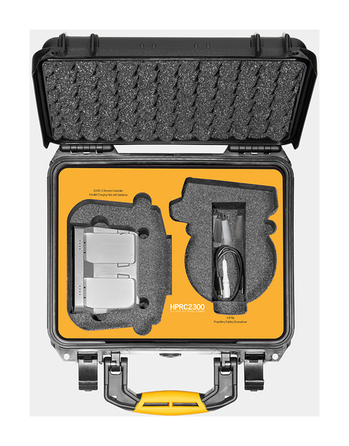 HPRC2300 case for DJI Flip Fly More Combo - Inside