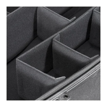 MAX485 Hard Waterproof Backpack Case - Inside View with Dividers