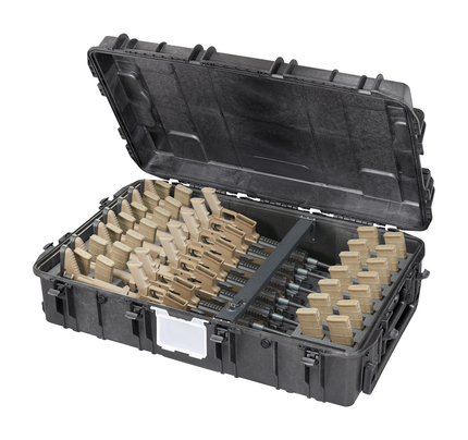 MAX1090H280-H Rifle Case with Hinged Lid (with Wheels)