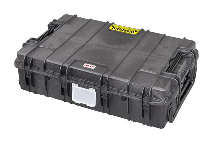 MAX1090H280-R Waterproof Case with Removable Lid (with Wheels) - Outside View