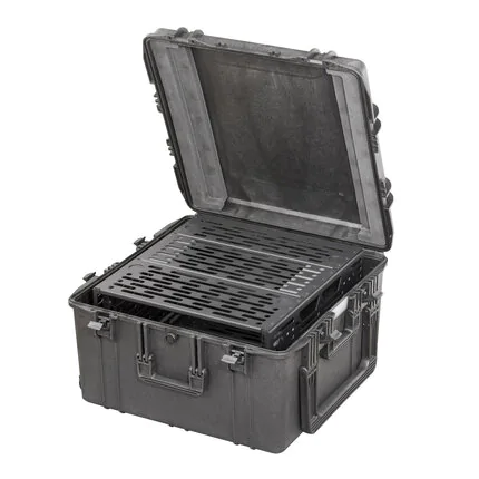 A-RACK6U-MAX615 19” Shock Mount Rack Case 6U
