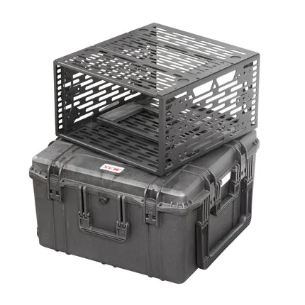 A-RACK6U-MAX615 19” Shock Mount Rack Case 6U