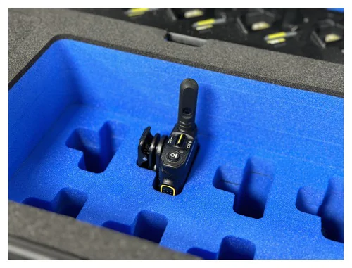 Motorola SL1600 Radio and Charger with custom foam in a Peli Storm iM2720 Case