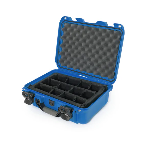 Nanuk 920 Case - Blue - Case with Dividers