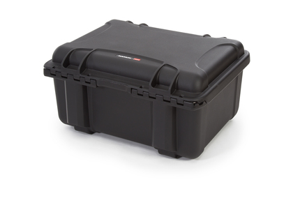 Nanuk 933 Waterproof Hard Case - Black - Outside view showing base of case.
