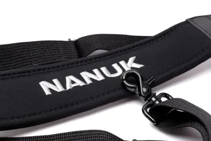 Nanuk Shoulder Strap - Close Up of Top-Side of Shoulder Pad.