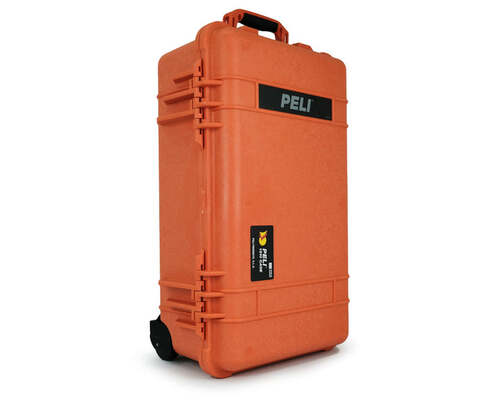 Peli 1510 Case With Dividers SPECIAL OFFER - with wheels - Orange