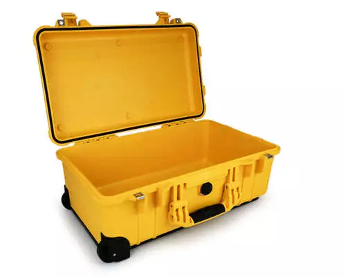 Peli 1510 Case With Trekpak SPECIAL OFFER - with Wheels - Yellow