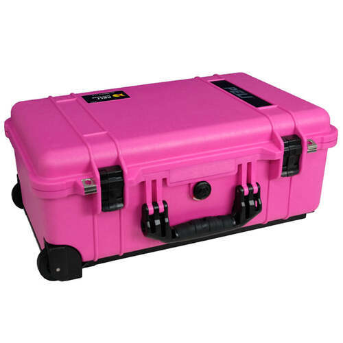 Peli 1510LFC Case with Wheels - Pink