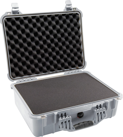 Peli 1520 Case With Foam SPECIAL OFFER - Silver