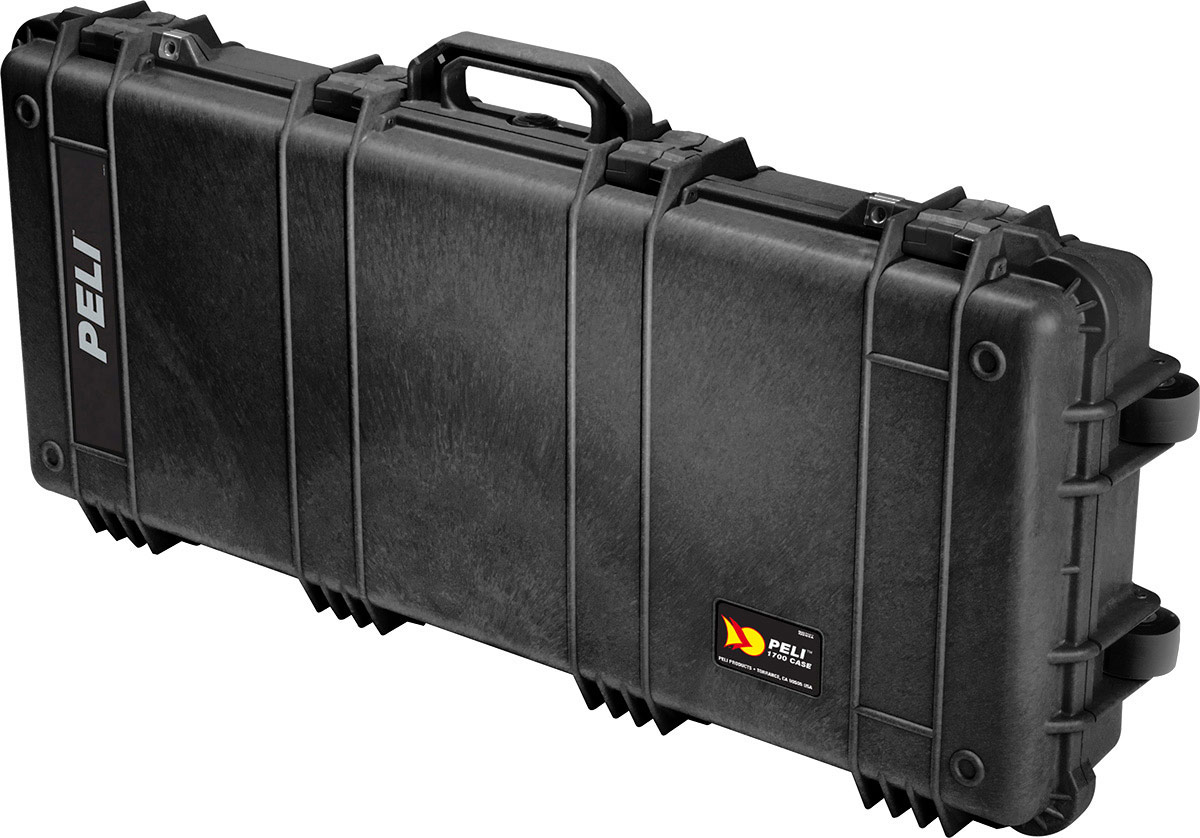 Peli 1700 Case with Wheels - Black - Case Empty