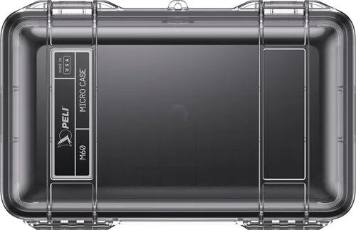 Peli M60 Micro Case - Clear Yellow