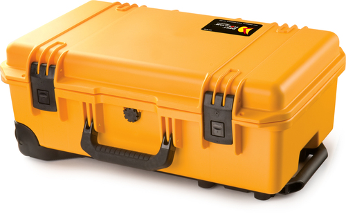 Peli Storm iM2500 Case with Wheels - Yellow - Case with Foam