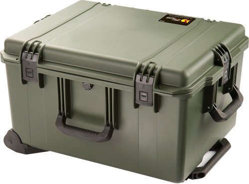 Peli Storm iM2750 Case with Wheels - Olive Drab - Case Empty