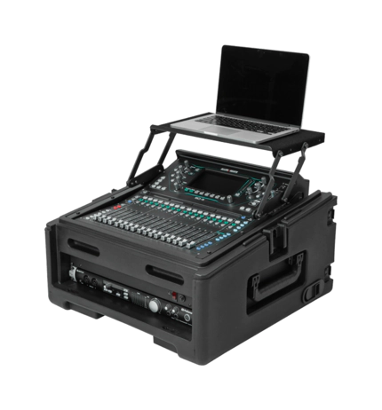SKB 1SKB-R102W SKB 10U x 2U Roto Rack/Mixer Console