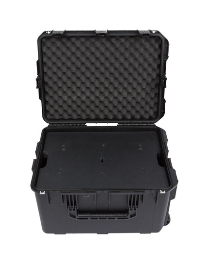 SKB 3I-231714GFX 4U iSeries Injection Moulded Guitar FX Fly Rack with Wheels