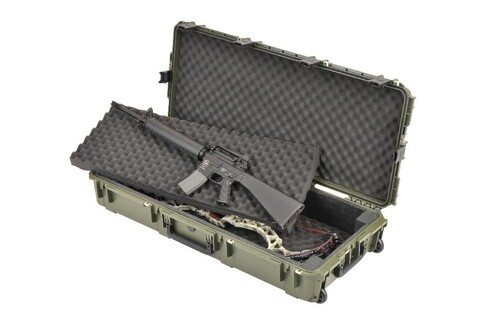 SKB 3I-4217-DB-M iSeries 4217 Double Bow Case Olive