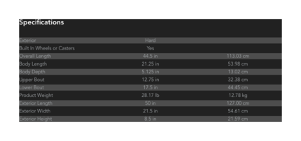 SKB 3I-4719-20 Waterproof Jumbo Acoustic Guitar Case